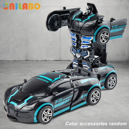 Voiture Robot Transformable – Jouet 2 en 1 pour Enfants