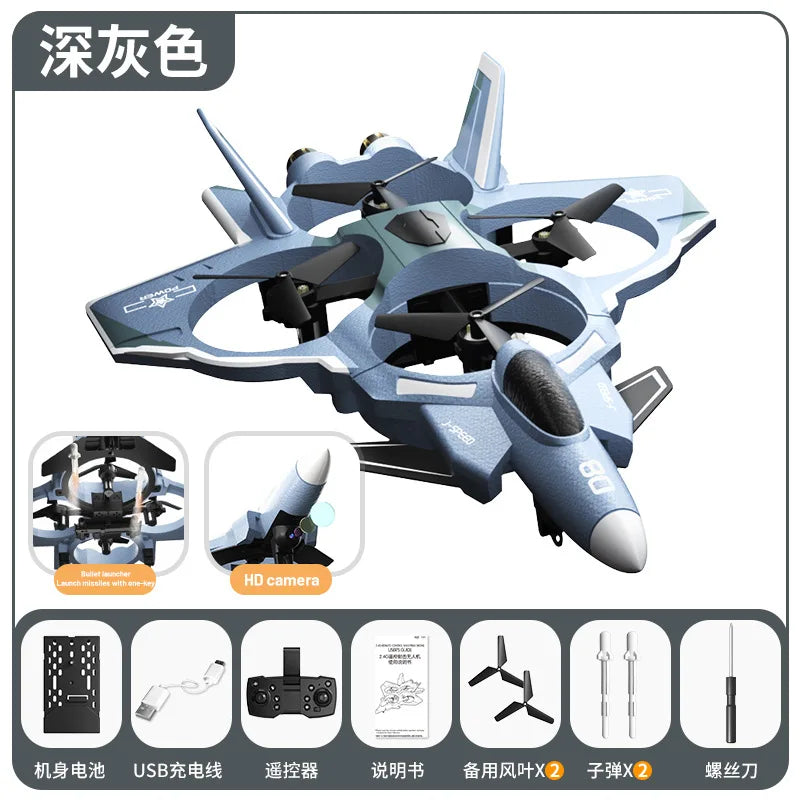 Avion Télécommandé RC Fighter – Drone Avion en Mousse EPP
