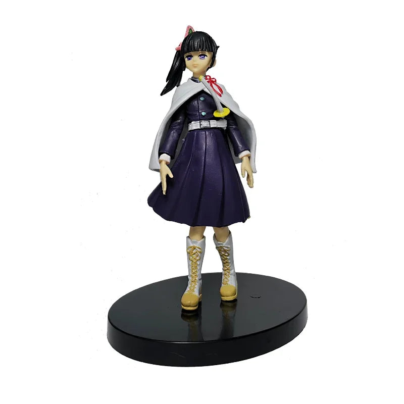 Figurines Demon Slayer – Tanjiro, Nezuko, Zenitsu & Inosuke (15 cm)