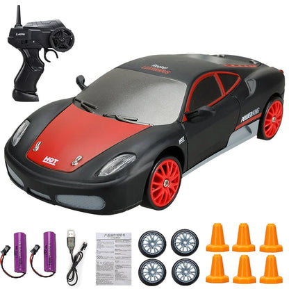 Voiture RC Drift 4x4 Haute Vitesse 2.4G – Modèle AE86/GTR Télécommandé